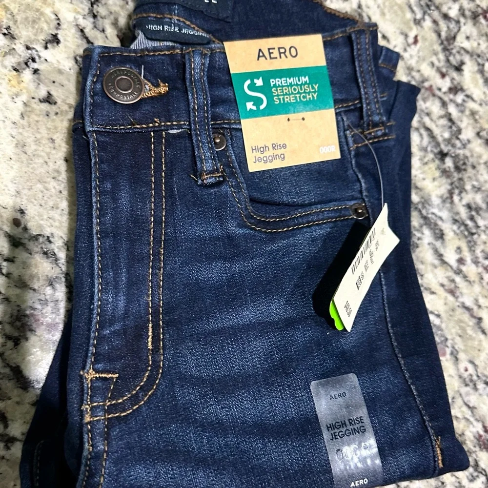 NWT Aeropostale high rise jegging size 000R - Picture 3 of 4